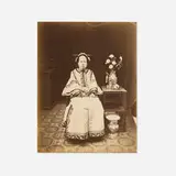 John Yu Shuinling, Cixi, Empress Dowager of China, c. 1900, vintage gelatin silver print