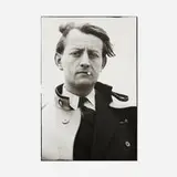 Gisèle Freund, Portrait of André Malraux, gelatin silver print