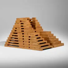 Jackie Ferrara, A174, 1977, Douglas fir