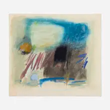 Ida Kohlmeyer, Untitled, c. 1960, oil on canvas