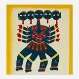 Leidy Churchman, Big Kali (Goddess of Time and Death), 2014, oil on canvas