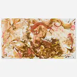 Dan Colen, Shake the Elbow, 2014, bubble gum on canvas