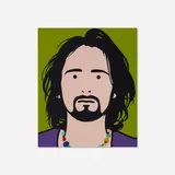 Julian Opie, Gary, pop star (with beads)
