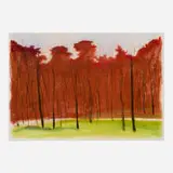 Wolf Kahn, Untitled, c. 1995, pastel on Arches