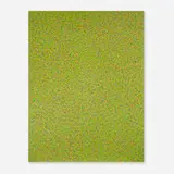 Jennifer Guidi, Guided by Nature's Infinite Wisdom (Painted Universe Mandala SF #12E Green - Natural Sand, Blue, Red, Orange, Yellow, Pink Ground), 2021, sand, acrylic and oil on linen