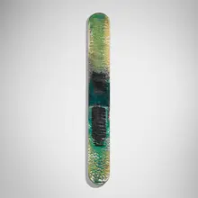 Lynda Benglis, N.Z. of N.M., 1994, purified pigmented beeswax, dammar resin and gesso on Masonite
