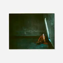 Arnold Newman, Eva Rubinstein, c. 1985, Polaroid Type 808 Polacolor print
