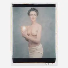 Joyce Tenneson, Untitled, 1991, unique large-format Polaroid Polacolor print