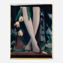 À rebours #4 by Sandi Fellman, c. 1982, unique large-format Polaroid Polacolor print, sold May 2026
