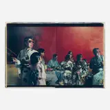 Patrick Nagatani, Radioactive Rastplatz, 1986, unique large-format Polaroid Polacolor print in two parts