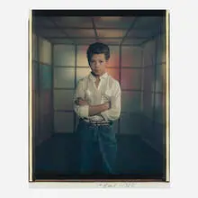 Bernard Faucon, Stephane, 1985, unique large-format Polaroid Polacolor print