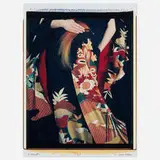 Sandi Fellman, À rebours #1, c. 1982, unique large-format Polaroid Polacolor print