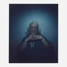 Jole Veneziani by Paolo Gioli, 1987, unique large-format Polaroid Polacolor print, sold May 2026
