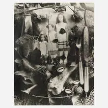 Albert Chong, The Sisters, gelatin silver print from Polaroid Type 55 Positive/Negative film