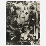 Albert Chong, The Sisters, gelatin silver print from Polaroid Type 55 Positive/Negative film