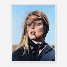 Terry O'Neill, Brigitte Bardot (Colorized) (from Les Pétroleuses film set), 1971, C-print mounted to Dibond