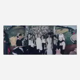 Patrick Nagatani and Andrée Tracey, Pork Belly Futures, 1984, unique large-format Polaroid Polacolor print