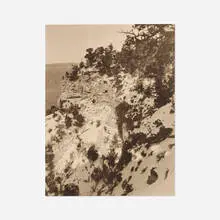 Arthur Wesley Dow, Grand Canyon of Arizona - The Rim, 1912, vintage gelatin silver print