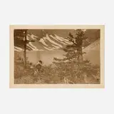 Arthur Wesley Dow, Lake Agnes - Nellie Gere, c. 1911, albumen print
