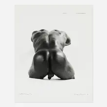 George Dureau, Battiste Trunk, 1990, gelatin silver print