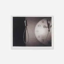 Roberto Polo, Untitled (from the Against Time series), 1996, unique Polaroid Type 52 Polapan print mounted to board