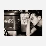 Bruce Davidson, Youth with Coke Machine (from the Brooklyn Gang series), gelatin silver print