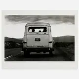 Ernst Haas, Car From the Back - Utah USA, gelatin silver print