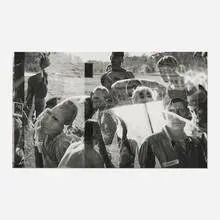 Army by Larry Clark, 1965-66, vintage or early gelatin silver print, sold May 2026