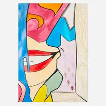 John Matos, Untitled, 2003, watercolor on paper