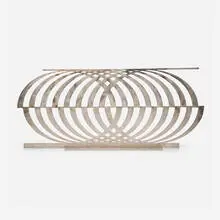 Neil Noland, Untitled, 2000, stainless steel