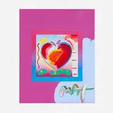 Peter Max, Heart on Blends, 2008, acrylic on paper