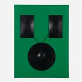 Ono Kazunori, Untitled, oil, thread and screws on canvas