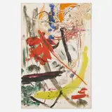 John G. Kofler, Carnival, 1958, acrylic on linen