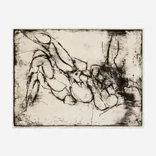 Untitled by Conrad Marca-Relli, 1955, etching and aquatint, sold Mar 2025