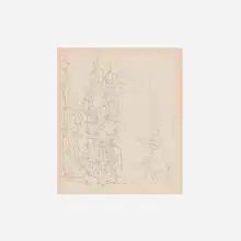 Yves Tanguy, Untitled (from the Le surréalisme en 1947 portfolio), 1947, etching