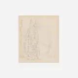 Yves Tanguy, Untitled (from the Le surréalisme en 1947 portfolio), 1947, etching
