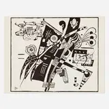 Wassily Kandinsky, Untitled (for XXe Siècle II, No. 27), woodcut