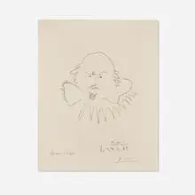 Pablo Picasso, Shakespeare, 1965, lithograph