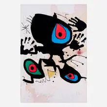 Joan Miró, Homage to Miró, 1973, lithograph in colors
