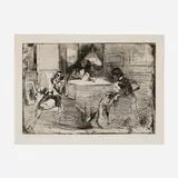 James Abbott McNeill Whistler, The Music Room, 1859, etching