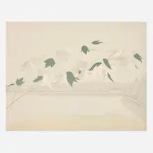 Alex Katz, Late July II, 1971, lithograph in colors on Arches