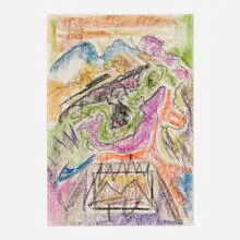 Joseph Meierhans, Untitled, crayon on paper
