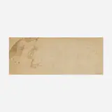 Stanley Spencer, Sketch with Figures, graphite and watercolor on paper