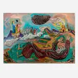 Arnold Blanch, Untitled (Fantastical Landscape with Figures)