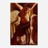 Edward Povey, Crucifixion by Choice, 1994, oil on canvas