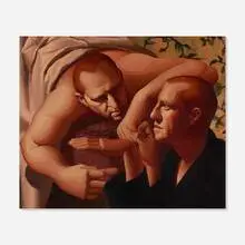 Edward Povey, Pure Chance II, 1999-2000, oil on canvas