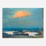 attribution F. Hutton Shill, The Cloud, oil on canvas
