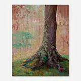 Gustave Cimiotti, Untitled (Mossy Tree)