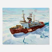 Ben Reeves, Ice Breaker, 2007, acrylic on canvas