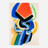 Edo Murtić, Untitled (Abstract Composition)
